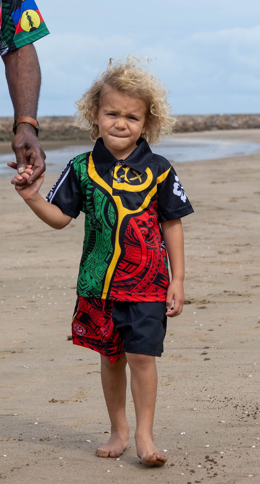 Kids Kanaka Proud Training Shorts