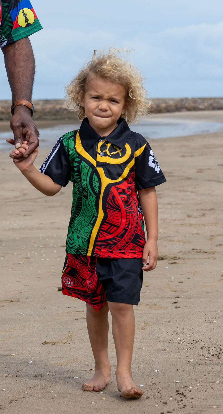 Kids Kanaka Proud Training Shorts