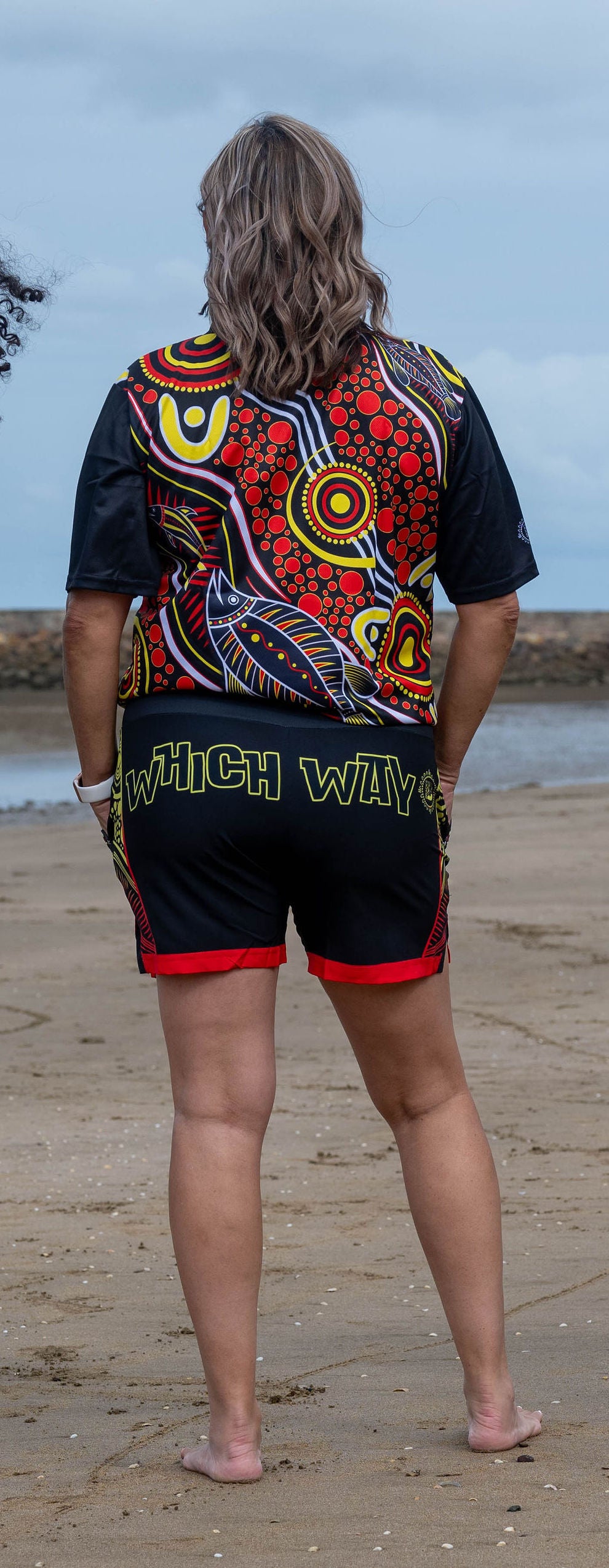 Kids Aboriginal Flag Shorts