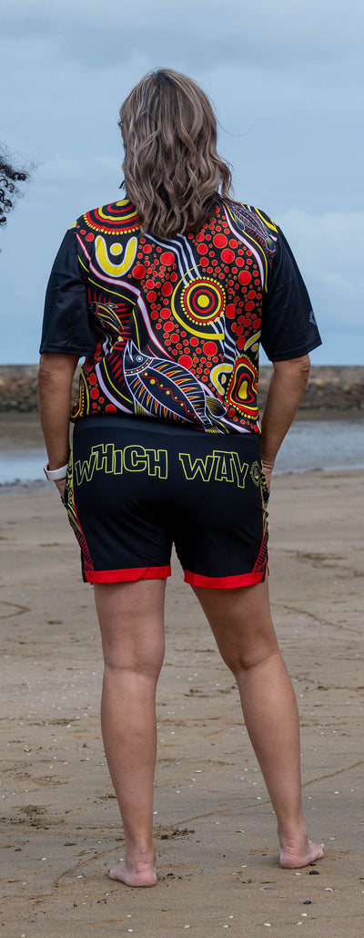 Aboriginal Flag shorts
