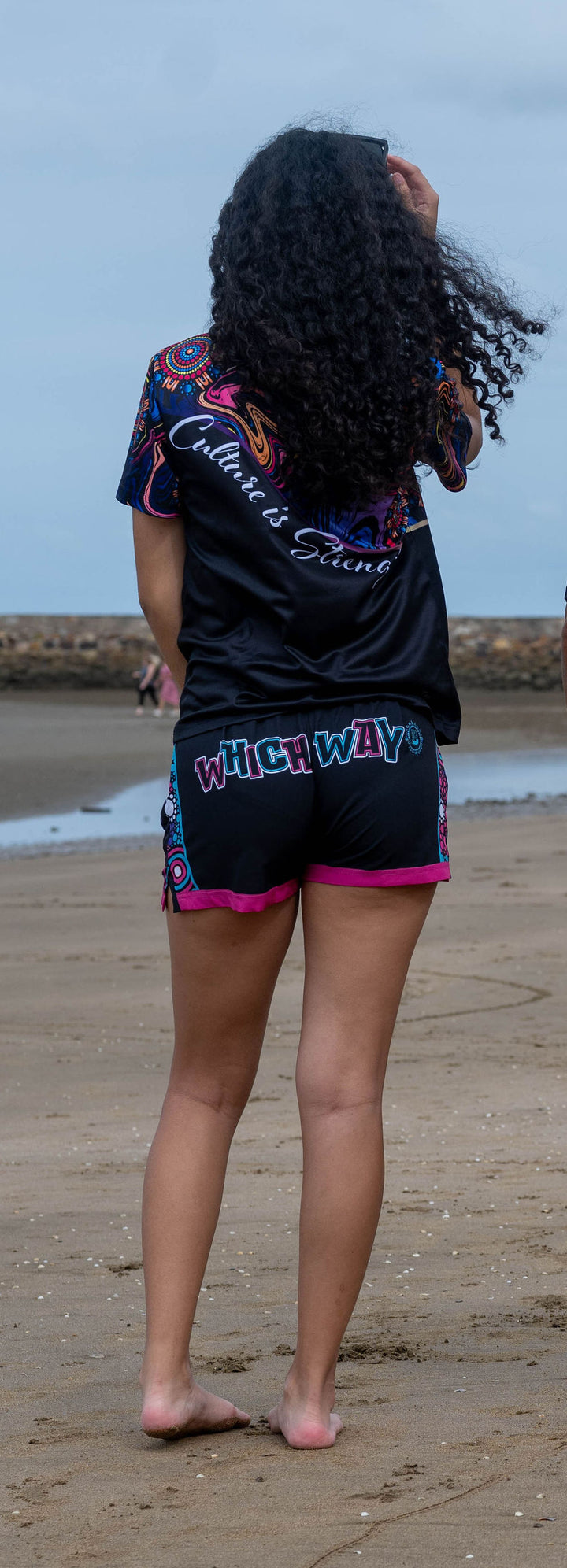 Kids Pink Whichway Shorts