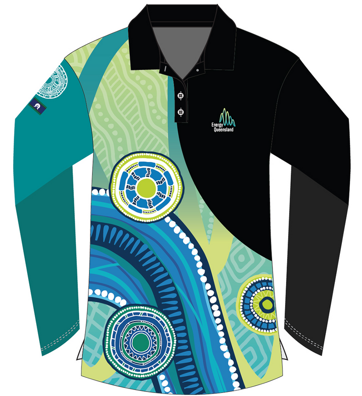 Energy Queensland Long Sleeve Polo