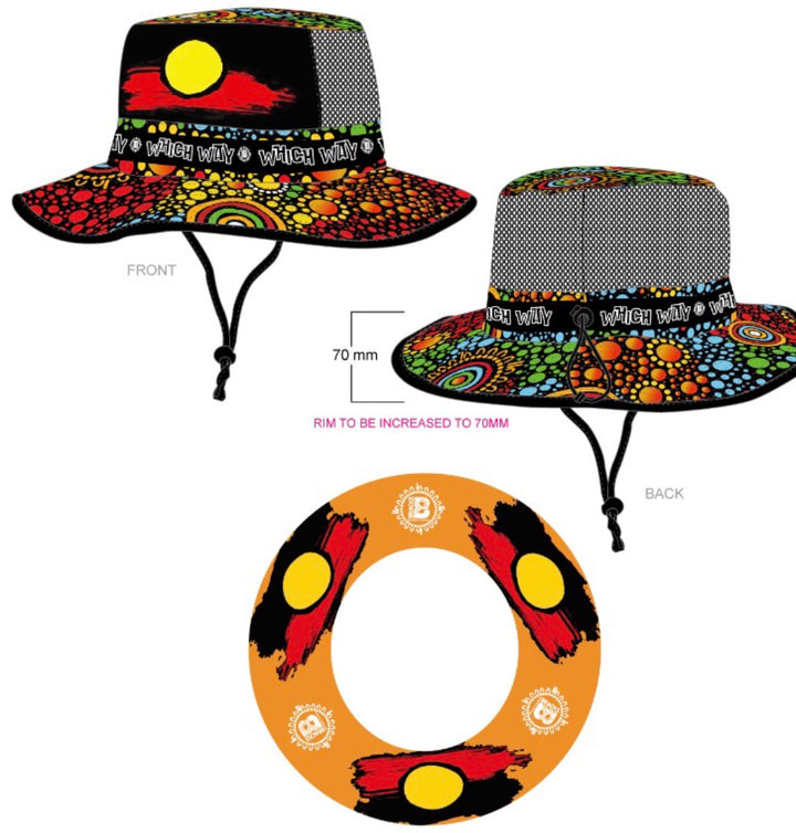 Bracks Up Bucket Hat