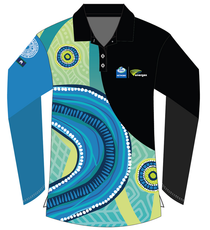 Energex Long Sleeve Polo