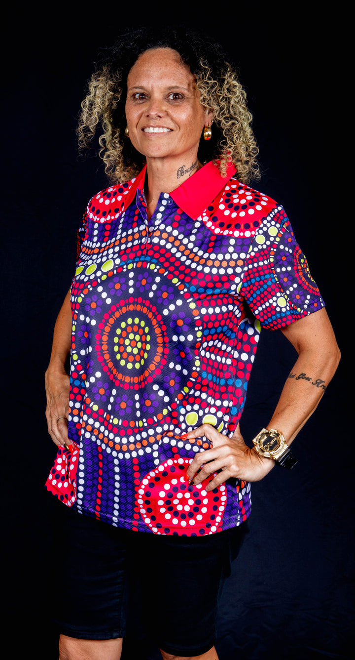 Ladies Rainbow Surprise Polo