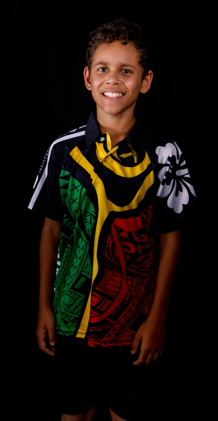 Kids Kanaka Proud Polo